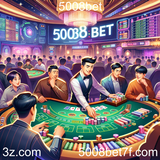 A Experiência Imersiva dos Jogos Ao Vivo no 5008bet